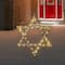 LED Lighted Sequined Star of David Hanukkah Outdoor Decoration - 36"